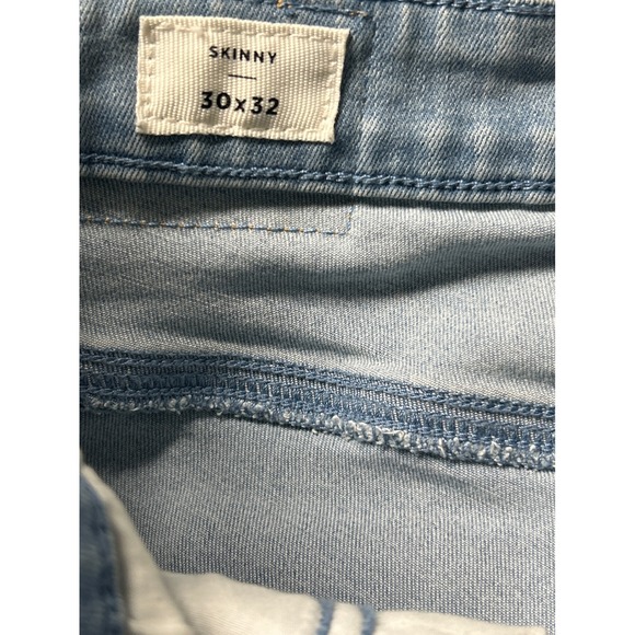 PacSun Skinny Jeans Light Wash Distressed Denim Pants Size 30x32 - Picture 3 of 10